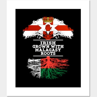 Northern Irish Grown With Malagasy Roots - Gift for Malagasy With Roots From Madagascar Posters and Art